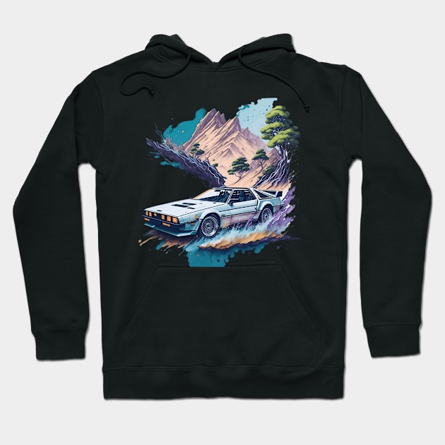 Summer Art DMC DeLorean Hoodie by Shop Goods